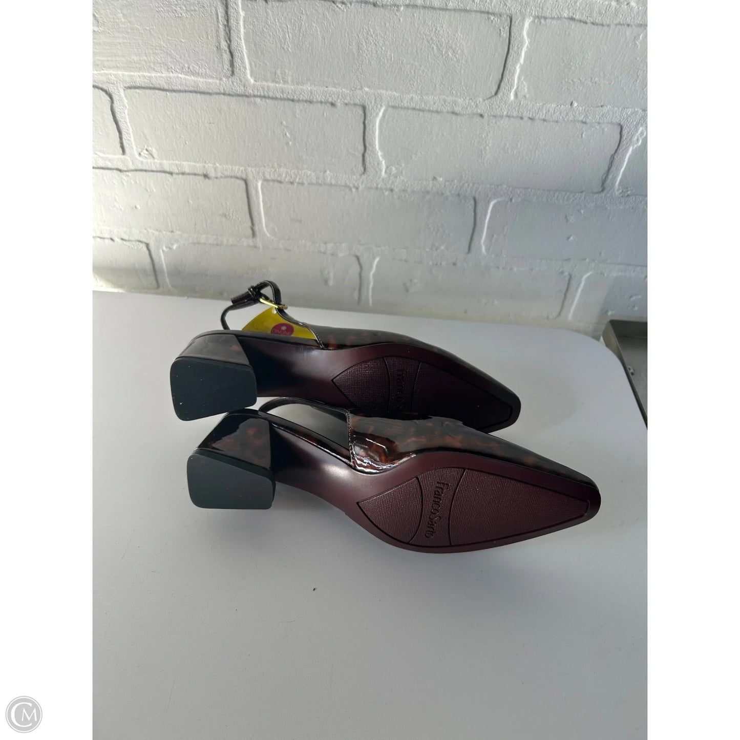 Shoes Heels Block By Franco Sarto In Brown, Size: 5