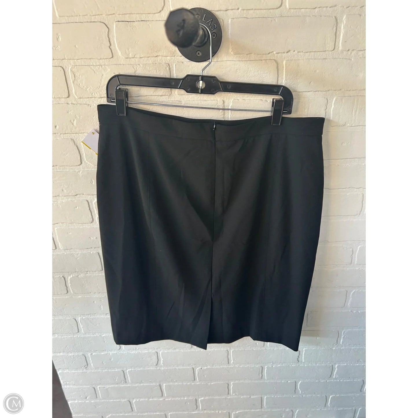 Skirt Midi By Ann Taylor In Black, Size: 14