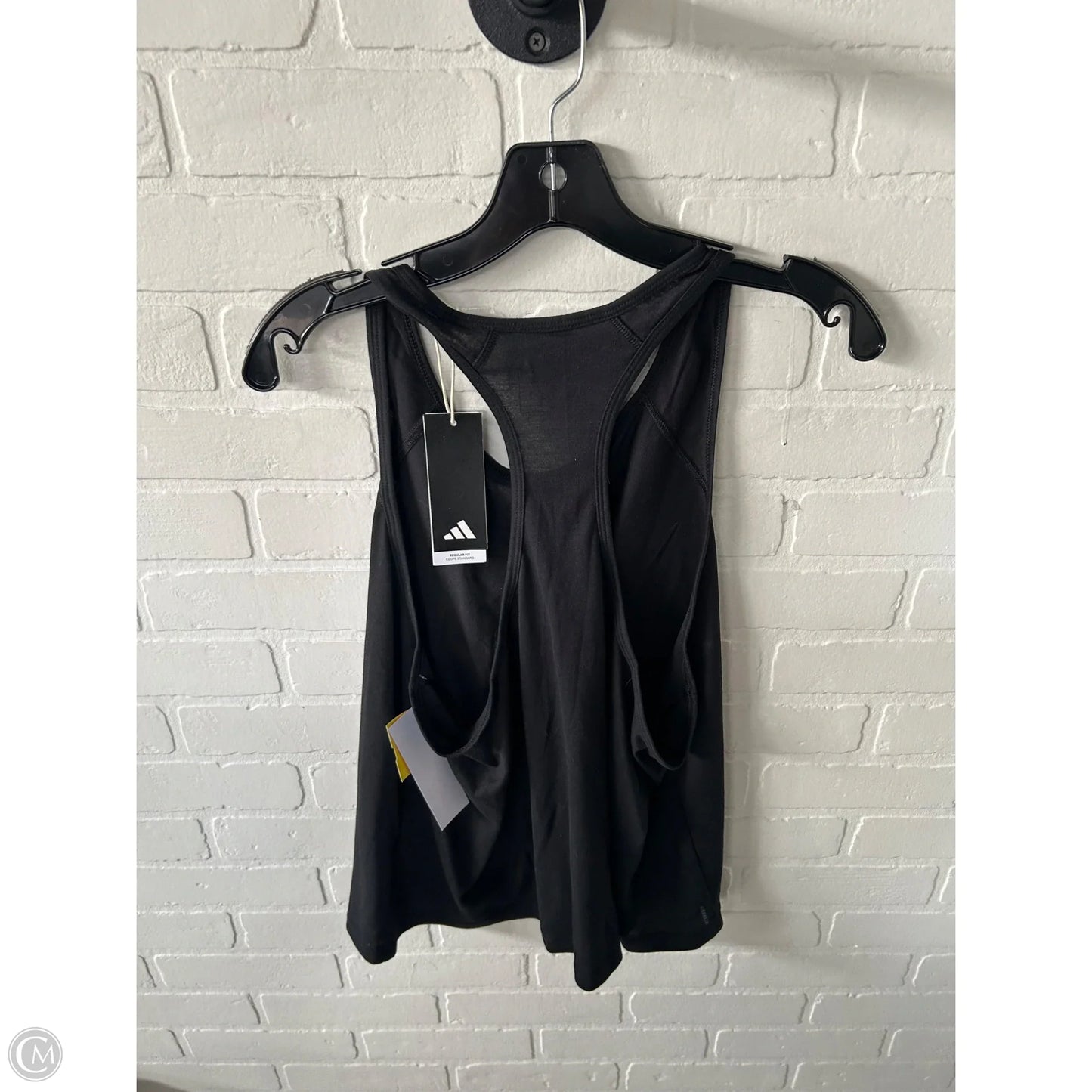 Athletic Tank Top By Adidas In Black, Size: Xl