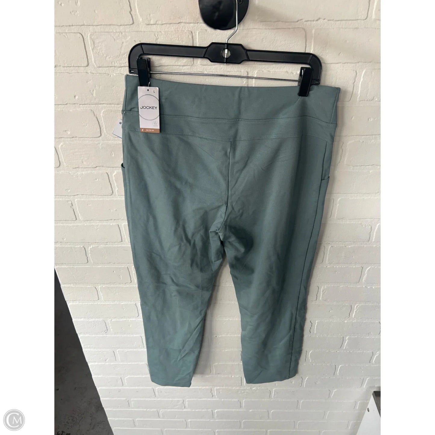 Athletic Pants By Jockey In Grey, Size: 12