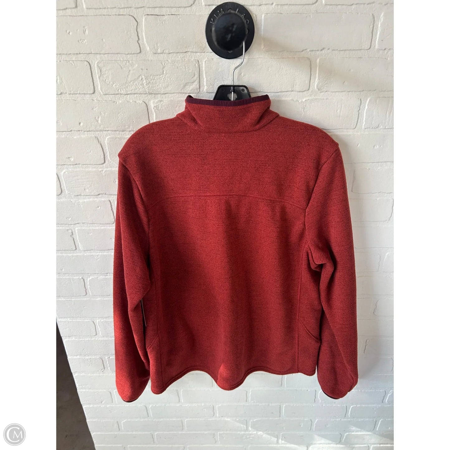 Jacket Fleece By Under Armour In Orange, Size: L