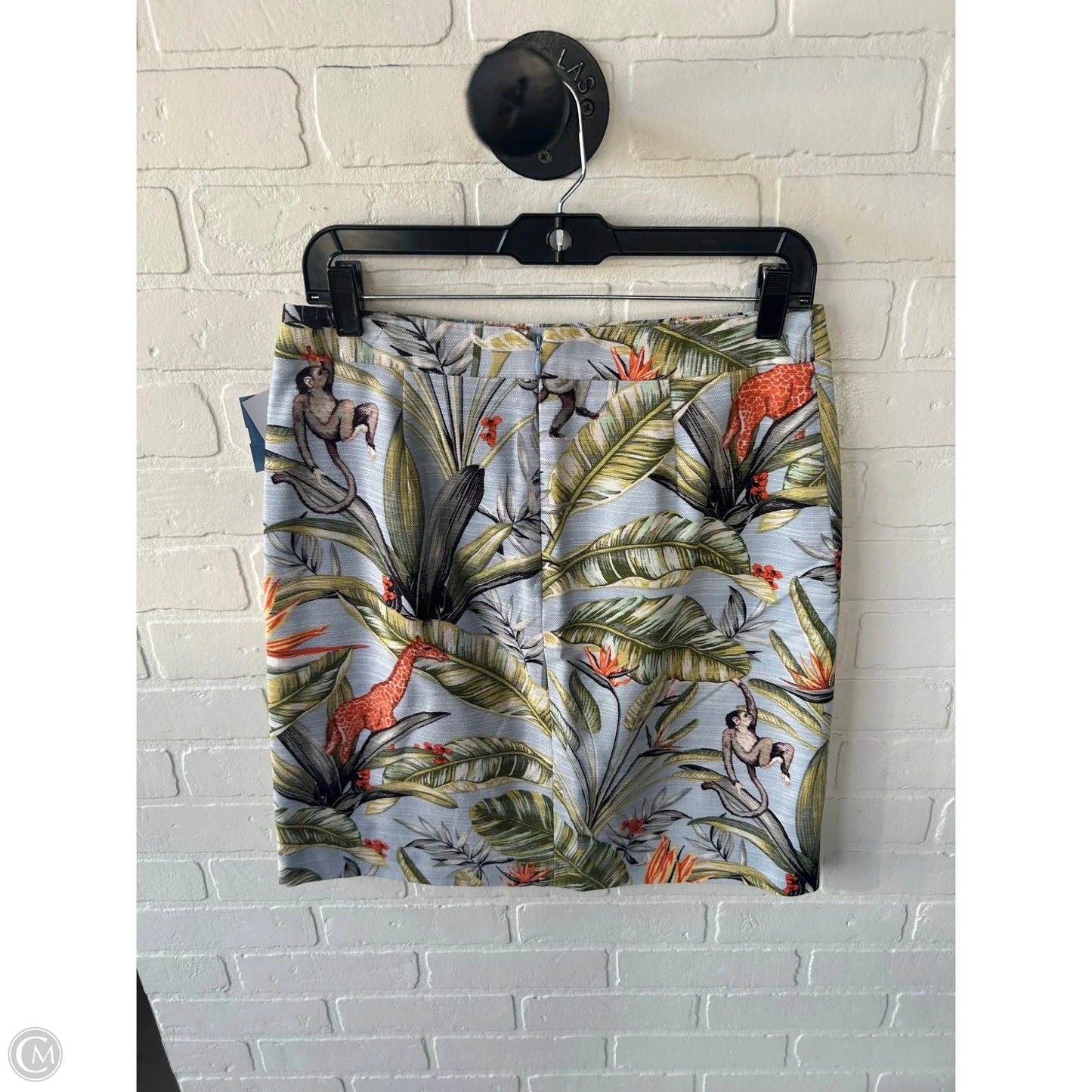 Skirt Mini & Short By Ann Taylor In Blue & Green, Size: 6