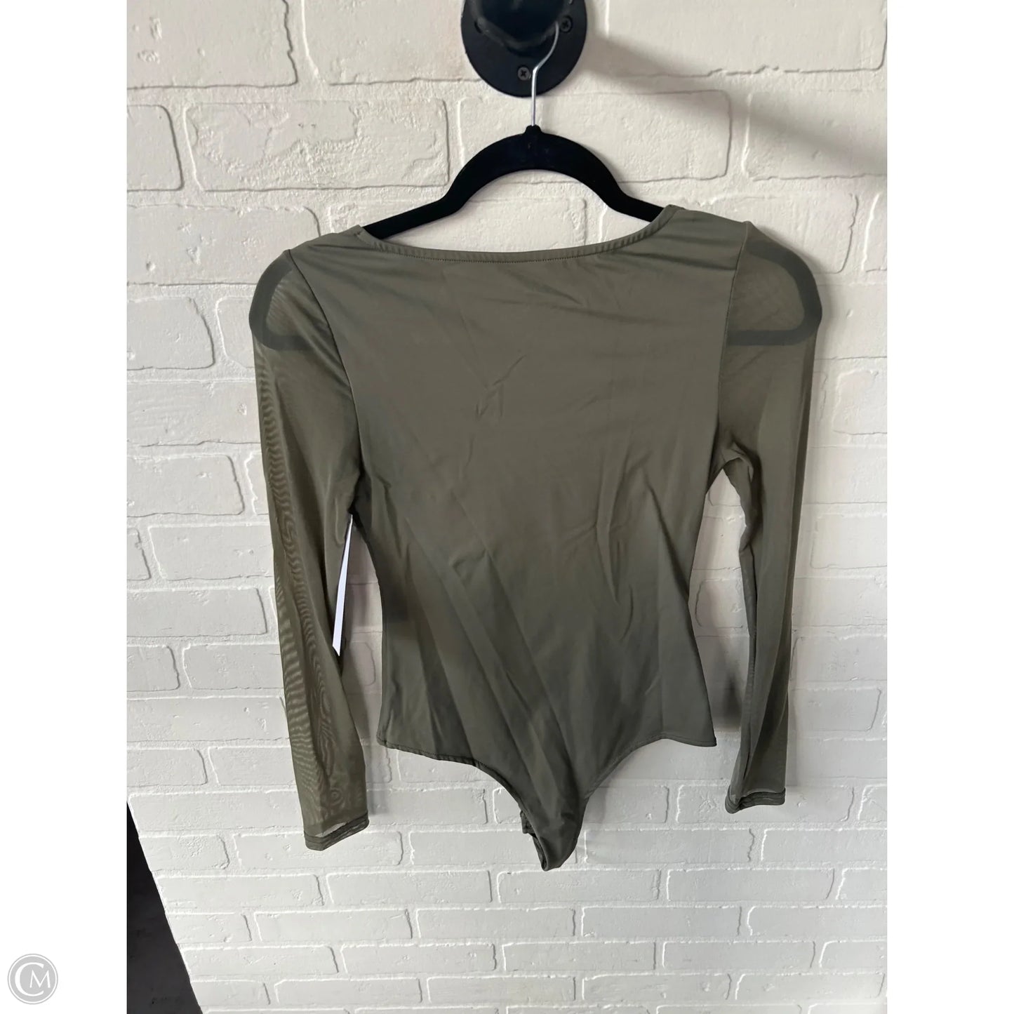 Bodysuit By Clothes Mentor In Green, Size: S