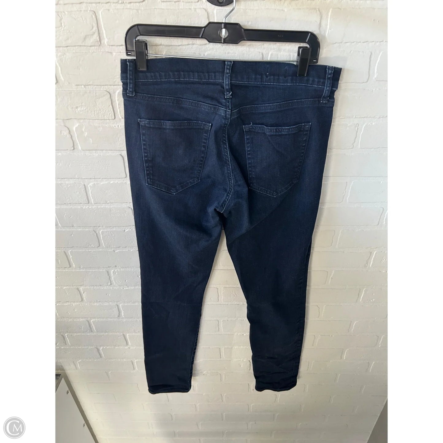 Jeans Straight By Gap In Blue Denim, Size: 12