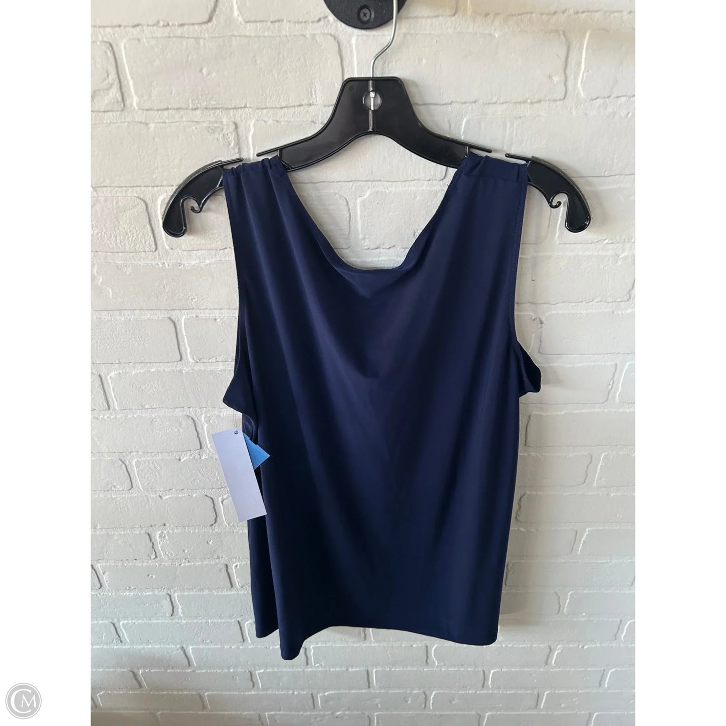 Top Sleeveless Basic By Attitude In Blue, Size: L