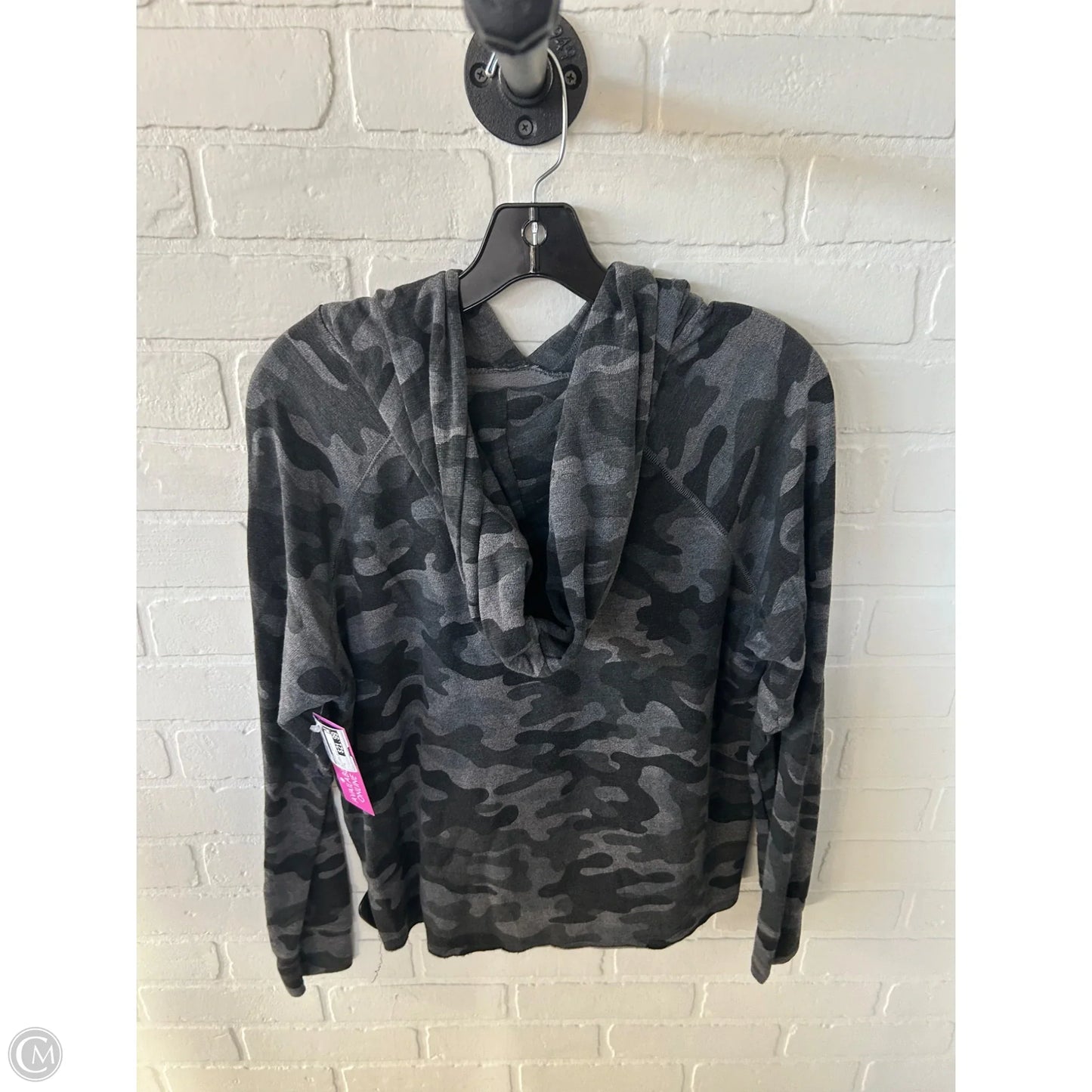 Sweatshirt Hoodie By Sundry In Grey, Size: S