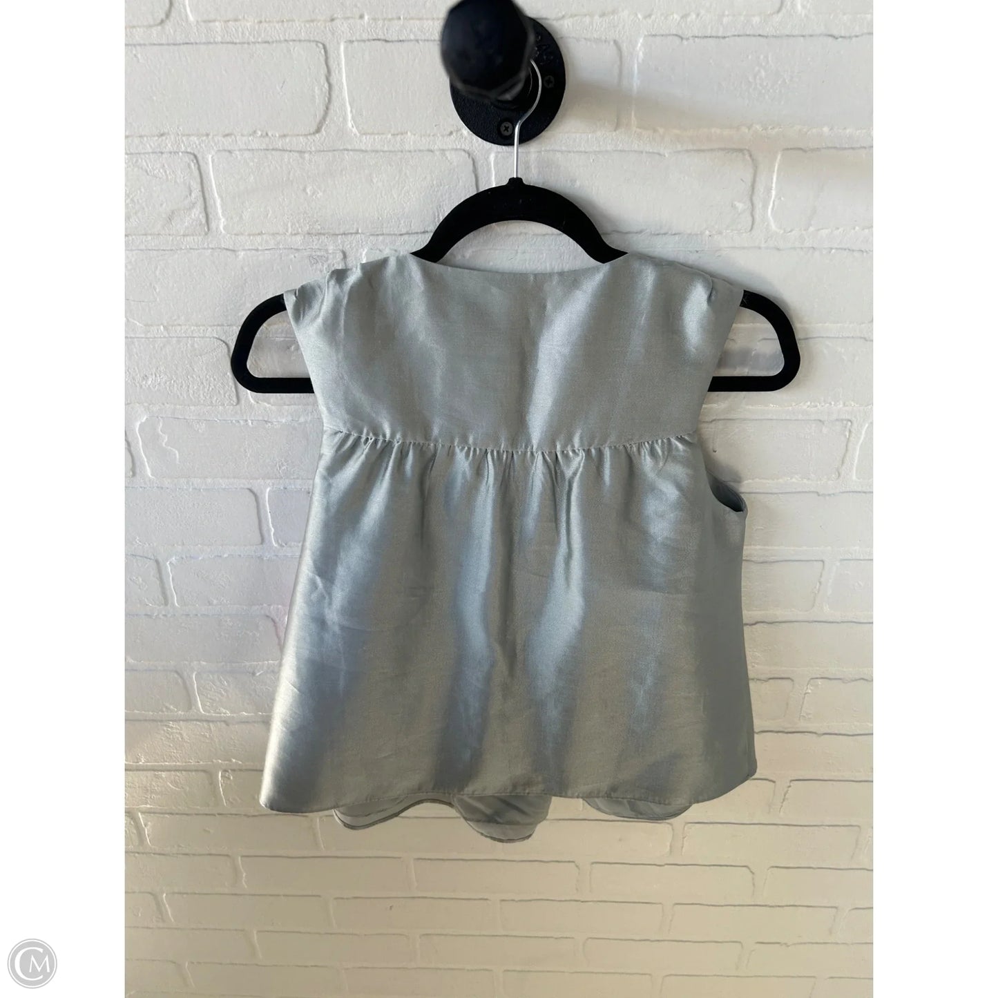 Top Sleeveless By Mare Mare In Grey, Size: Xxs