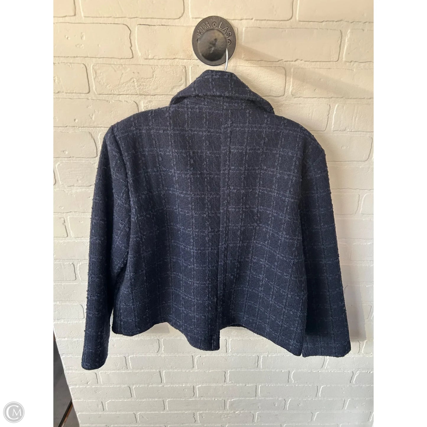 Blazer By Lc Lauren Conrad In Blue & Gold, Size: L