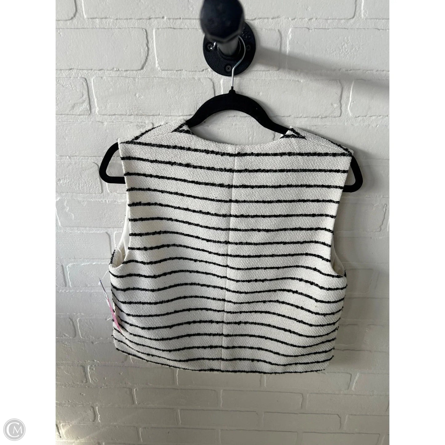 Vest Other By H&m In Black & White, Size: S