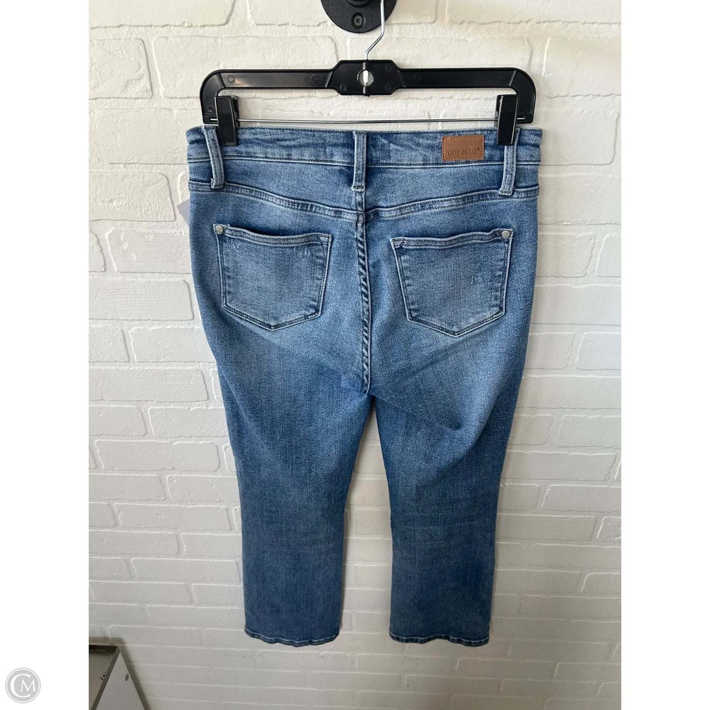 Jeans Straight By Judy Blue In Blue Denim, Size: 2