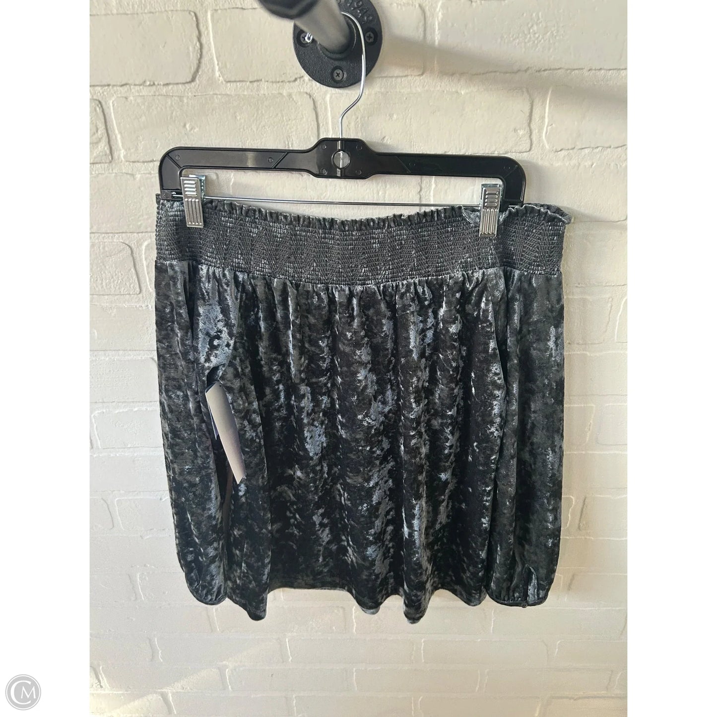 Top 3/4 Sleeve By Lucky Brand In Grey, Size: Xs