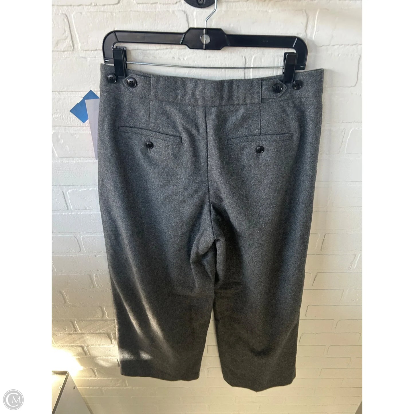 Pants Wide Leg By Madewell In Grey, Size: 6