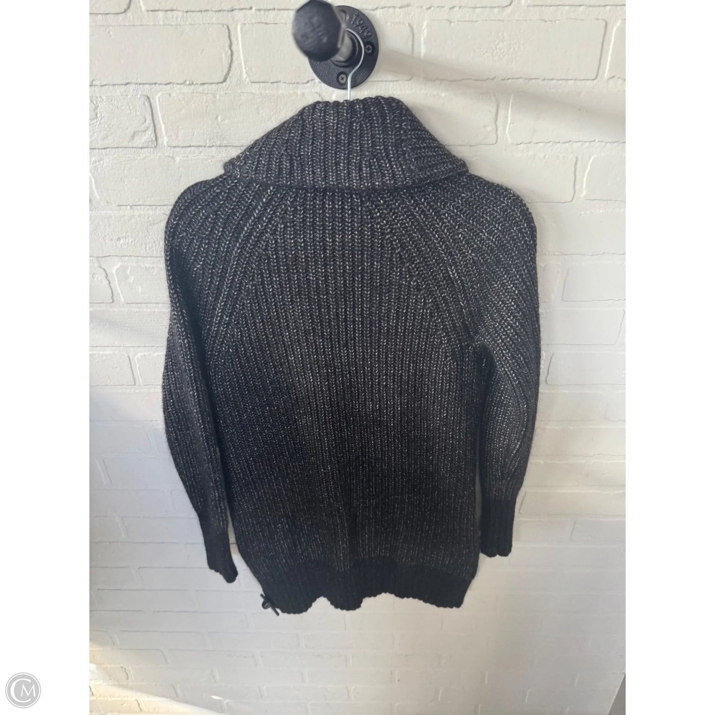 Sweater Cardigan By Banana Republic In Black, Size: M