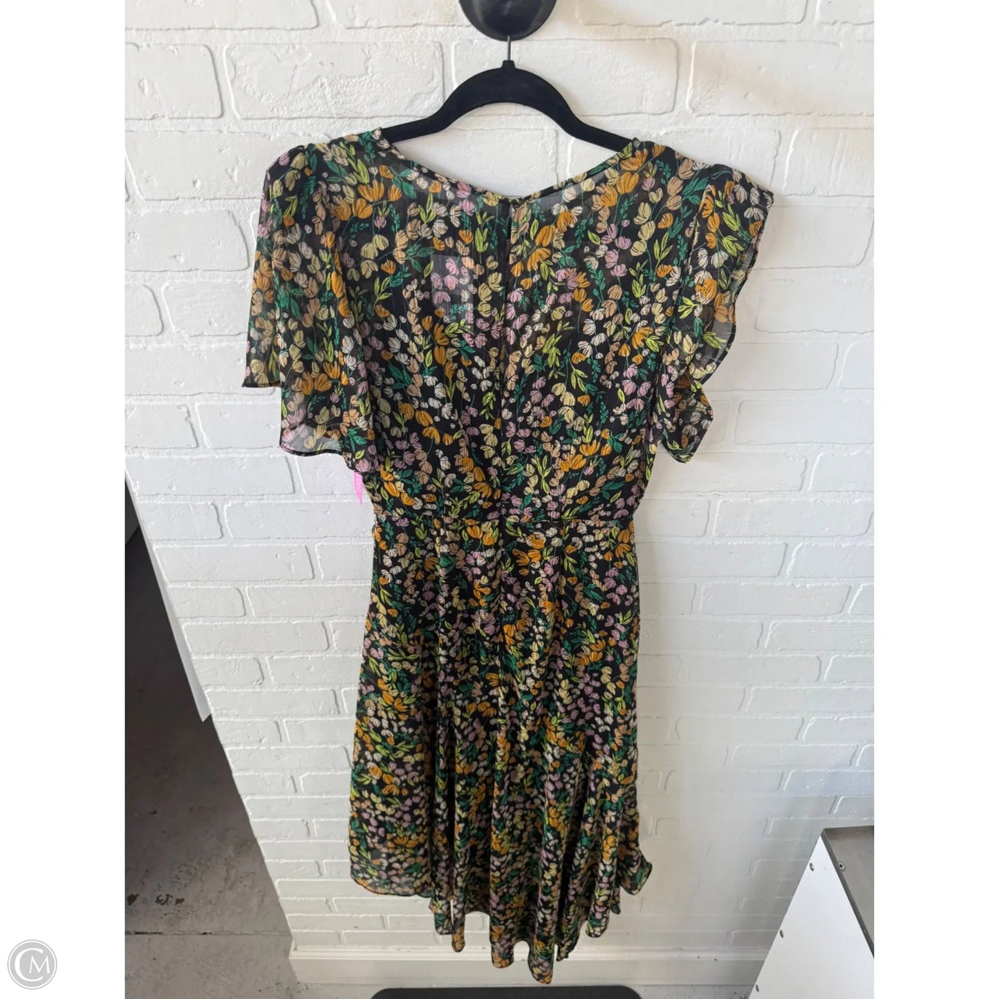 Dress Party Midi By Astr The Label In Black & Green, Size: S