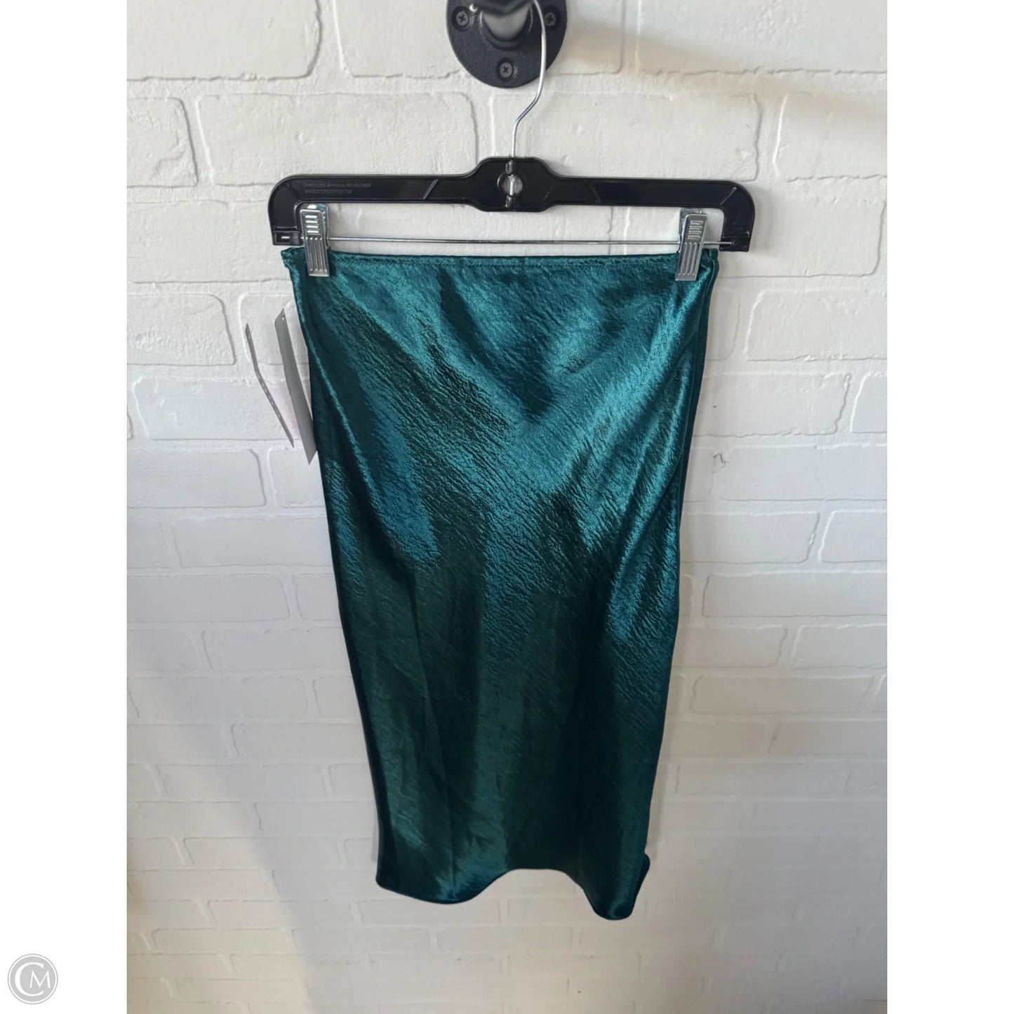 Skirt Midi By Poof In Green, Size: 8