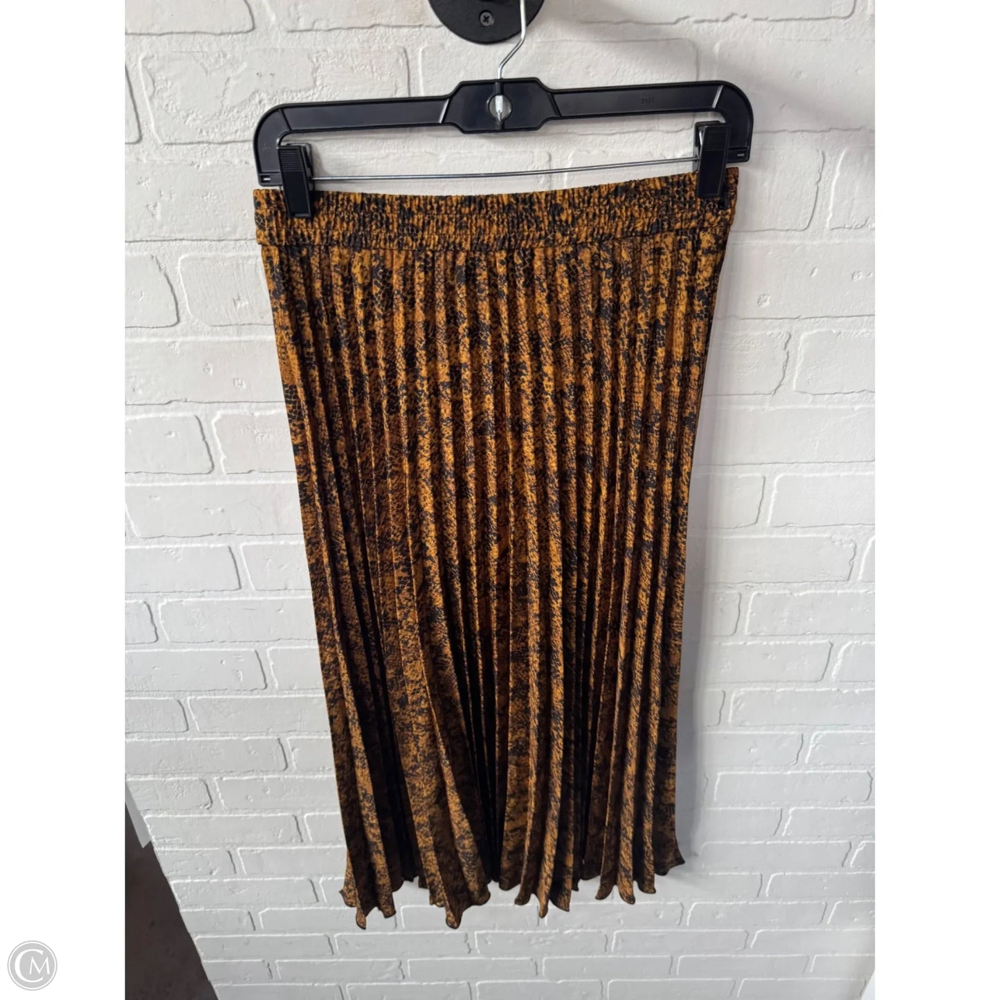 Skirt Midi By Bar Iii In Black & Brown, Size: 0