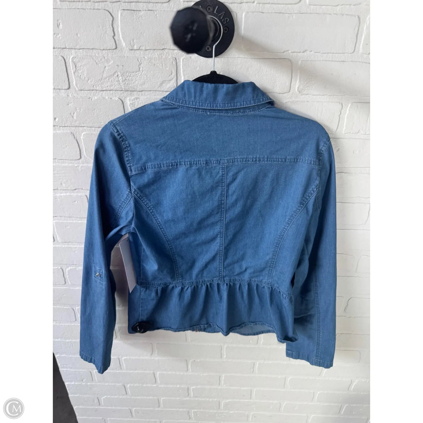 Jacket Denim By White House Black Market In Blue Denim, Size: M