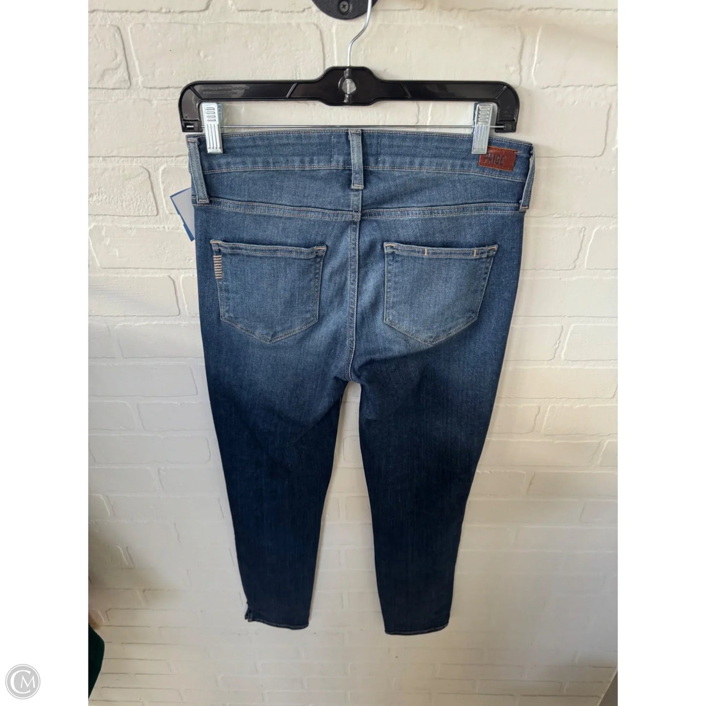 Jeans Skinny By Paige In Blue Denim, Size: 2