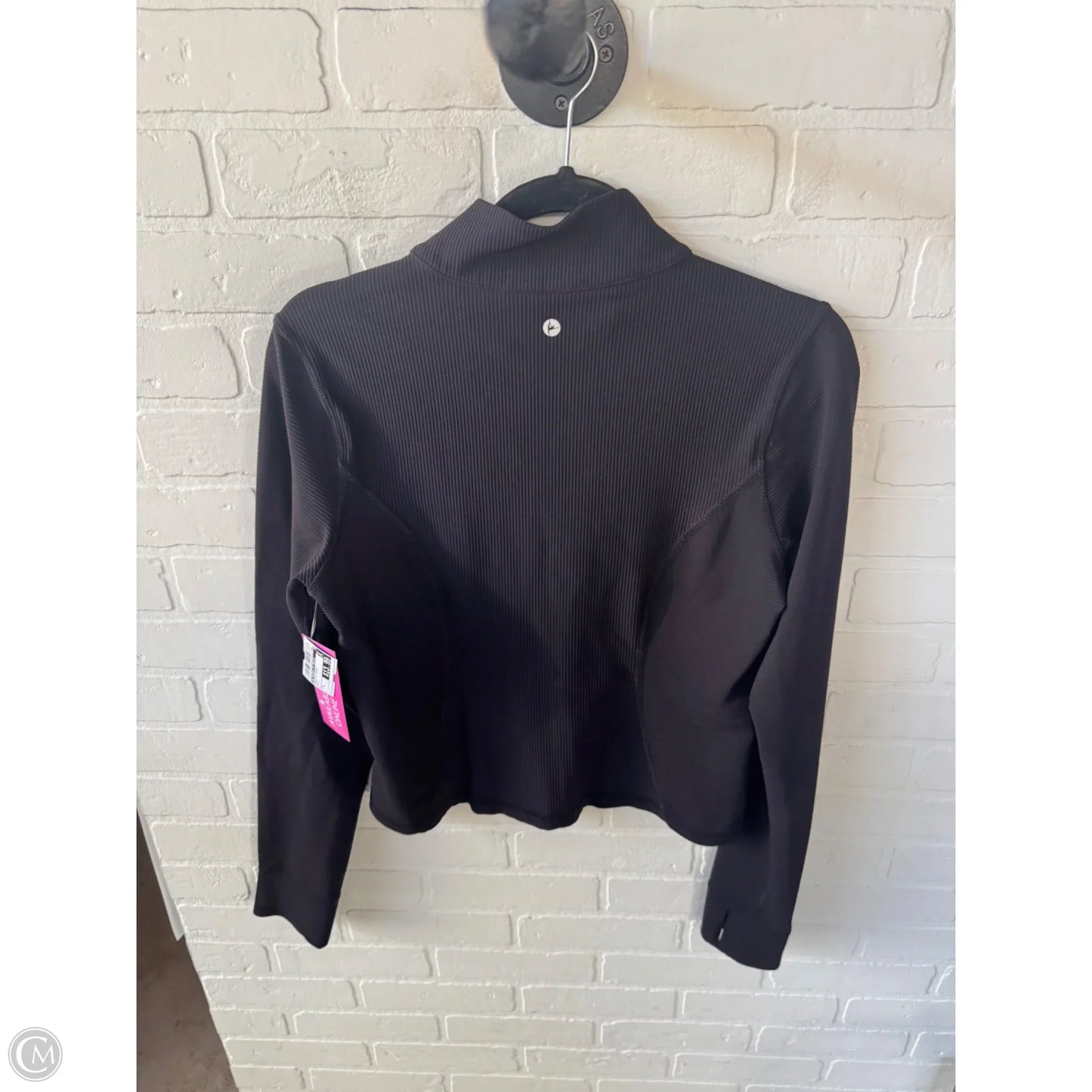 Athletic Jacket By 90 Degrees By Reflex In Black, Size: L