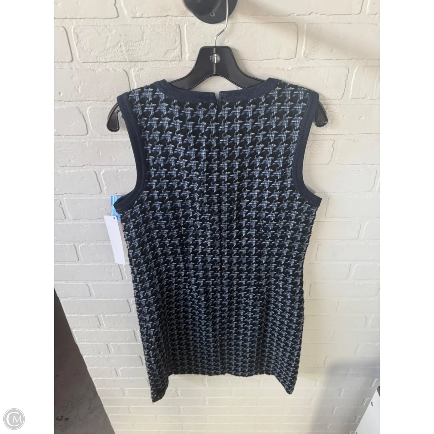 Dress Work By Ann Taylor In Black & Blue, Size: M