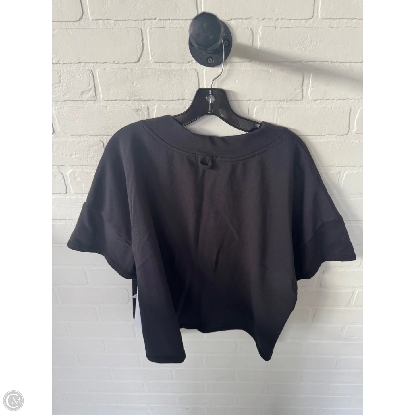 Top Short Sleeve By Flx In Black, Size: Xl