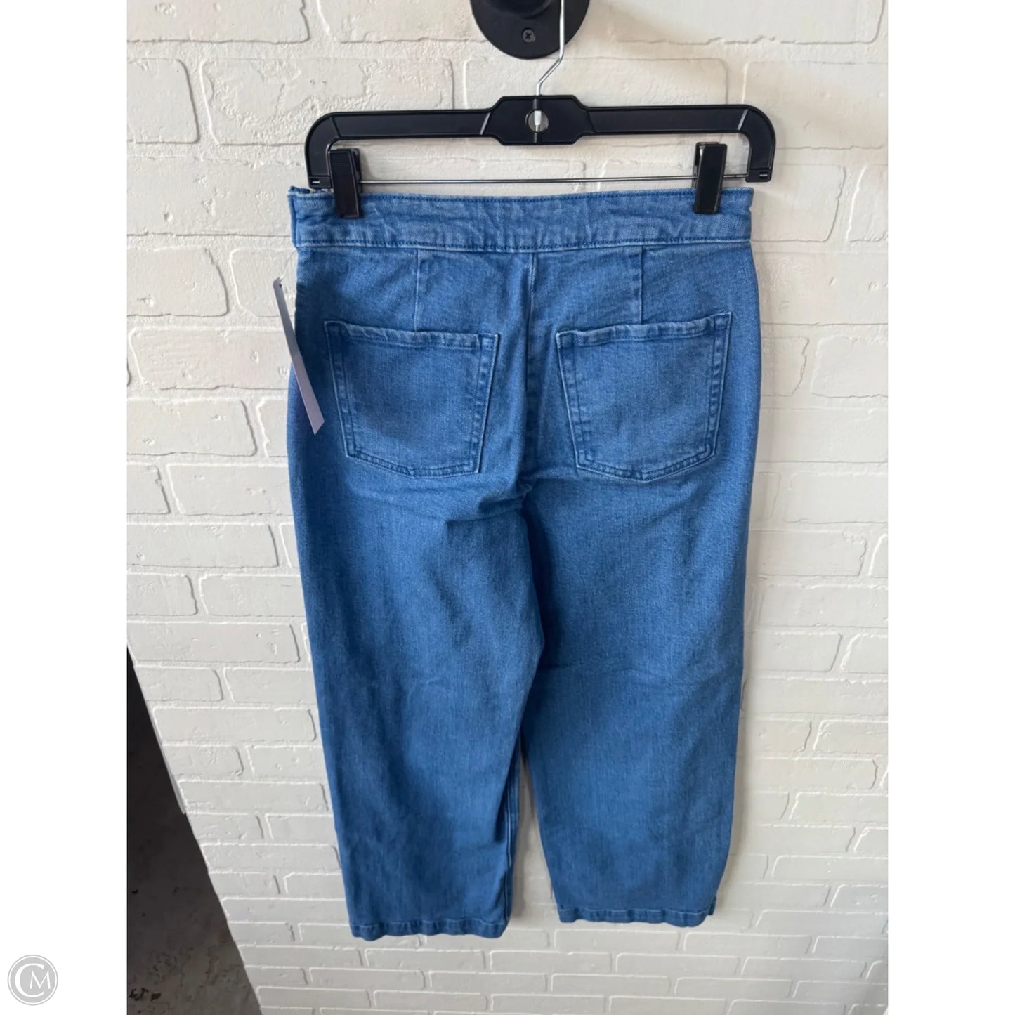 Jeans Wide Leg By Old Navy In Blue Denim, Size: 4