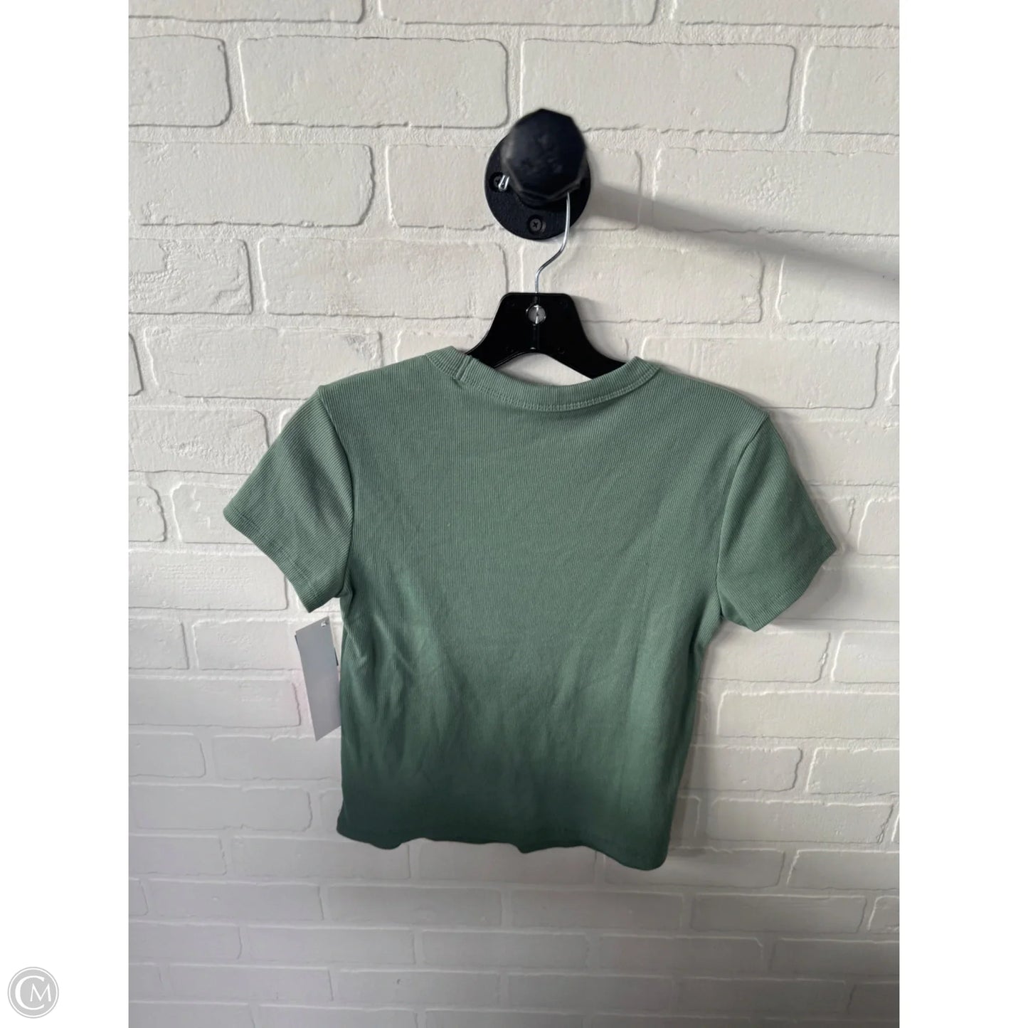 Top Short Sleeve Basic By Old Navy In Green, Size: M