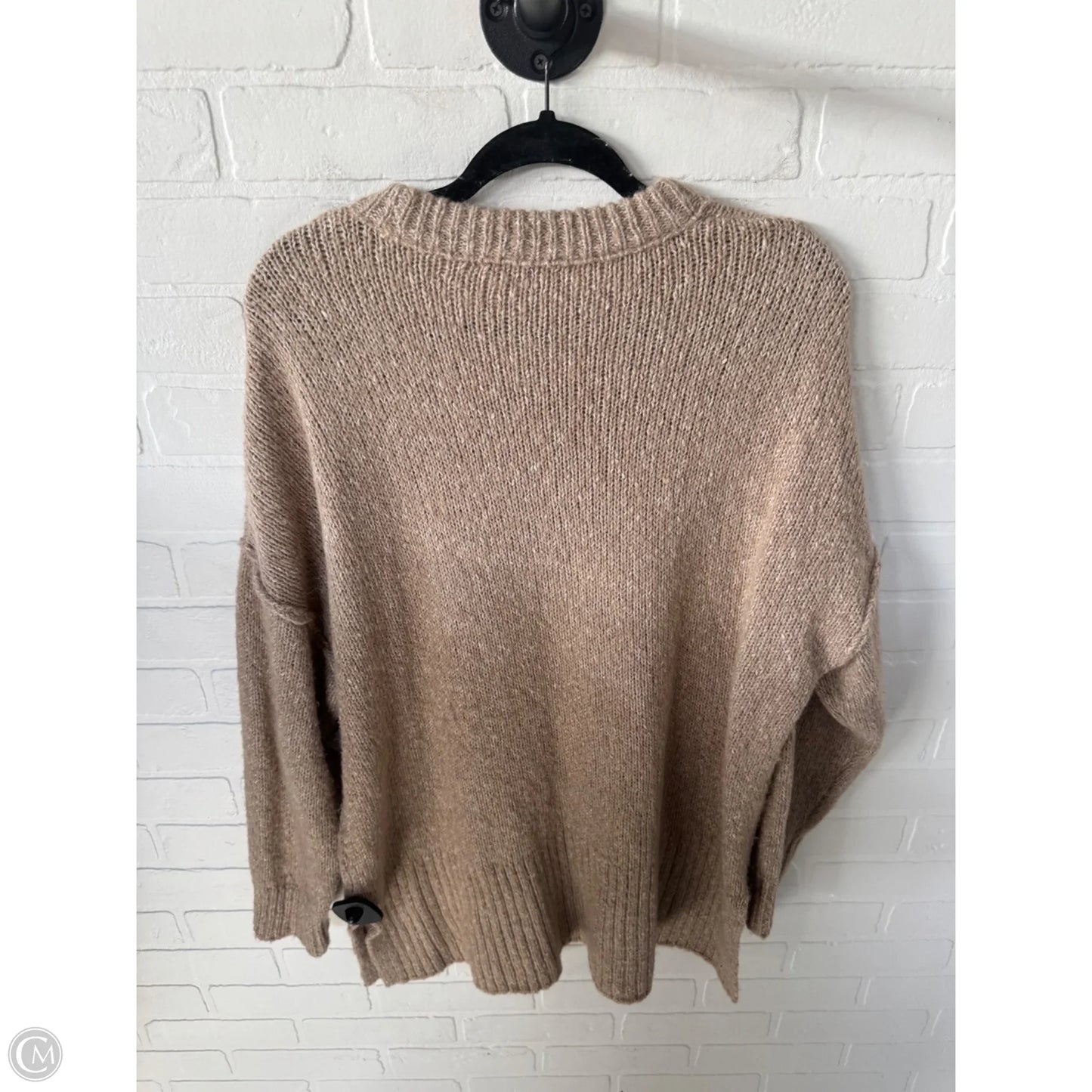 Sweater By Madewell In Tan, Size: L