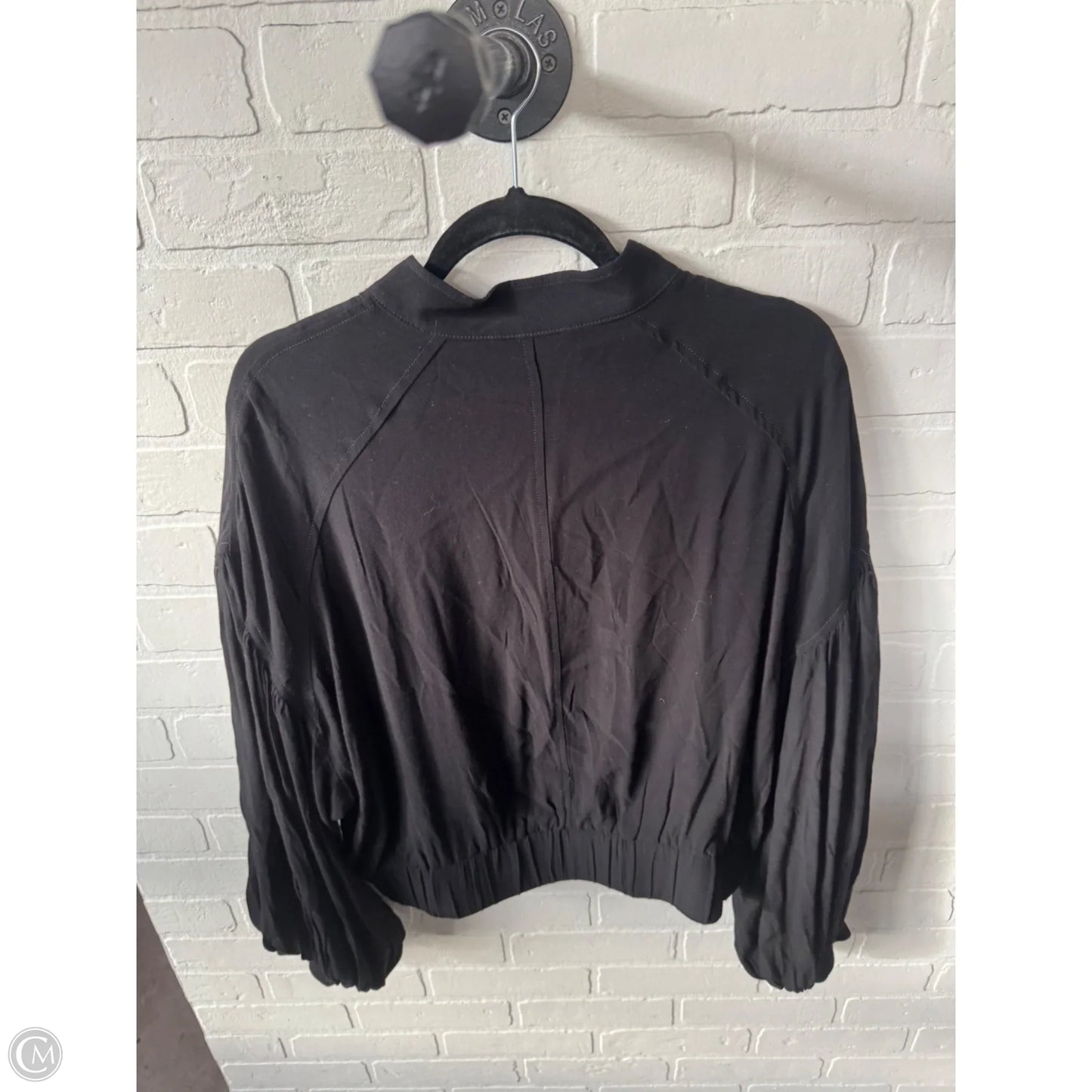 Jacket Moto By Free People In Black, Size: M