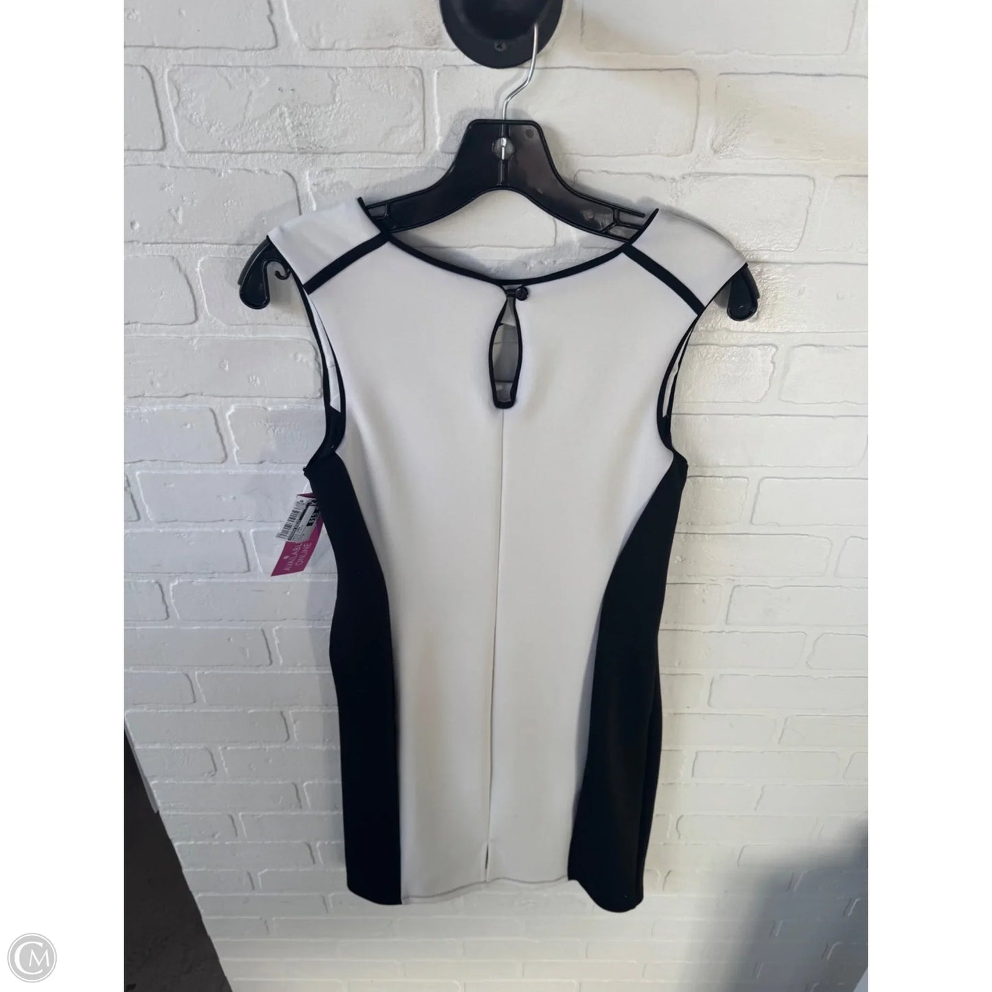 Dress Work By Cynthia Rowley In Black & White, Size: M