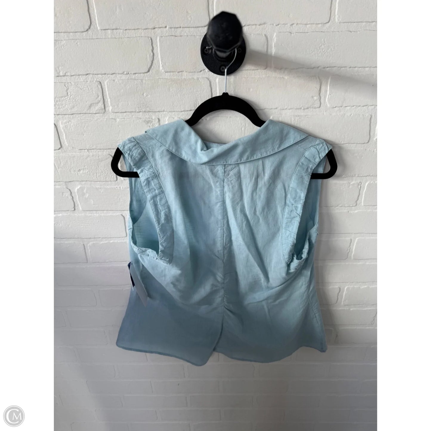 Top Sleeveless By Cabi In Blue, Size: M