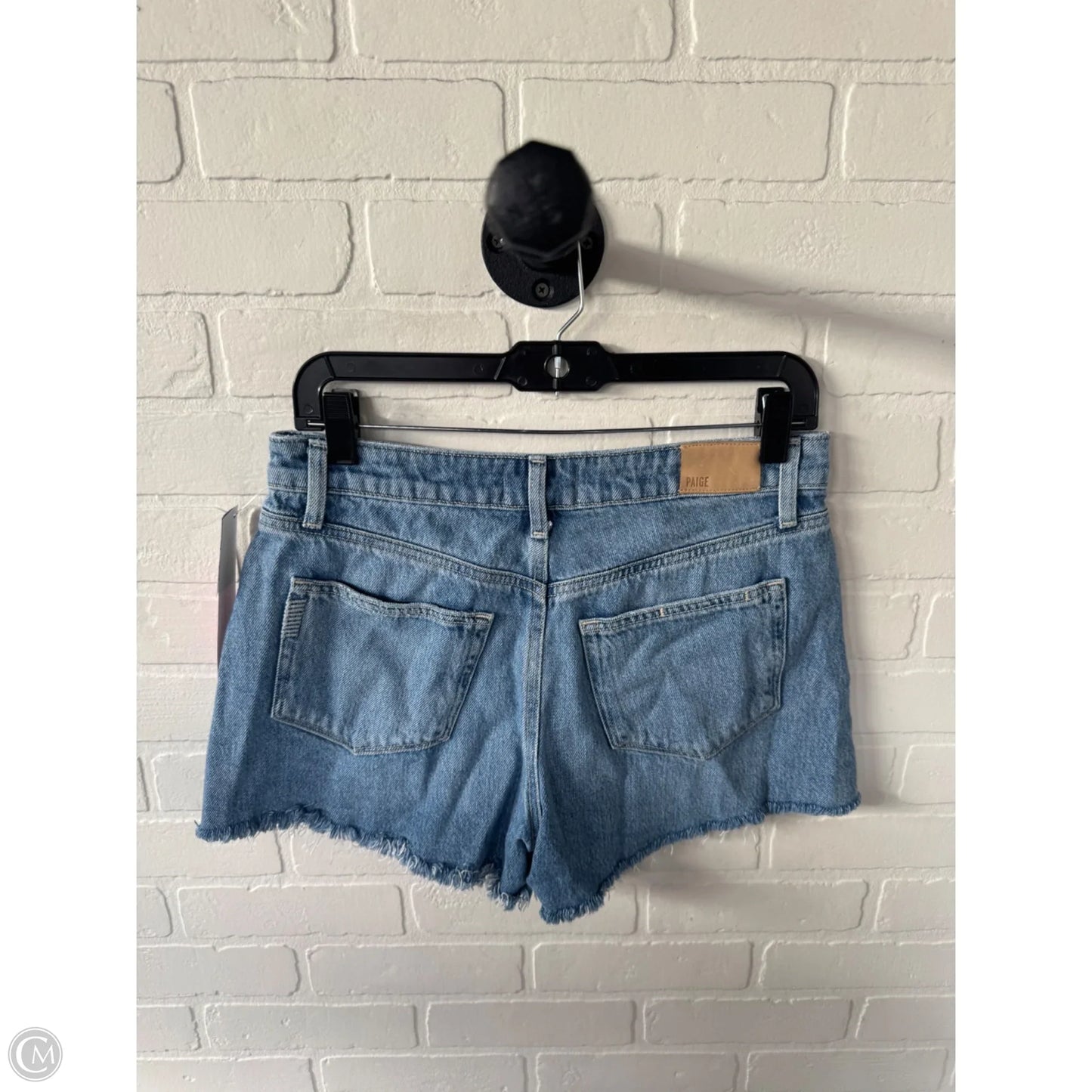 Shorts By Paige In Blue Denim, Size: 4