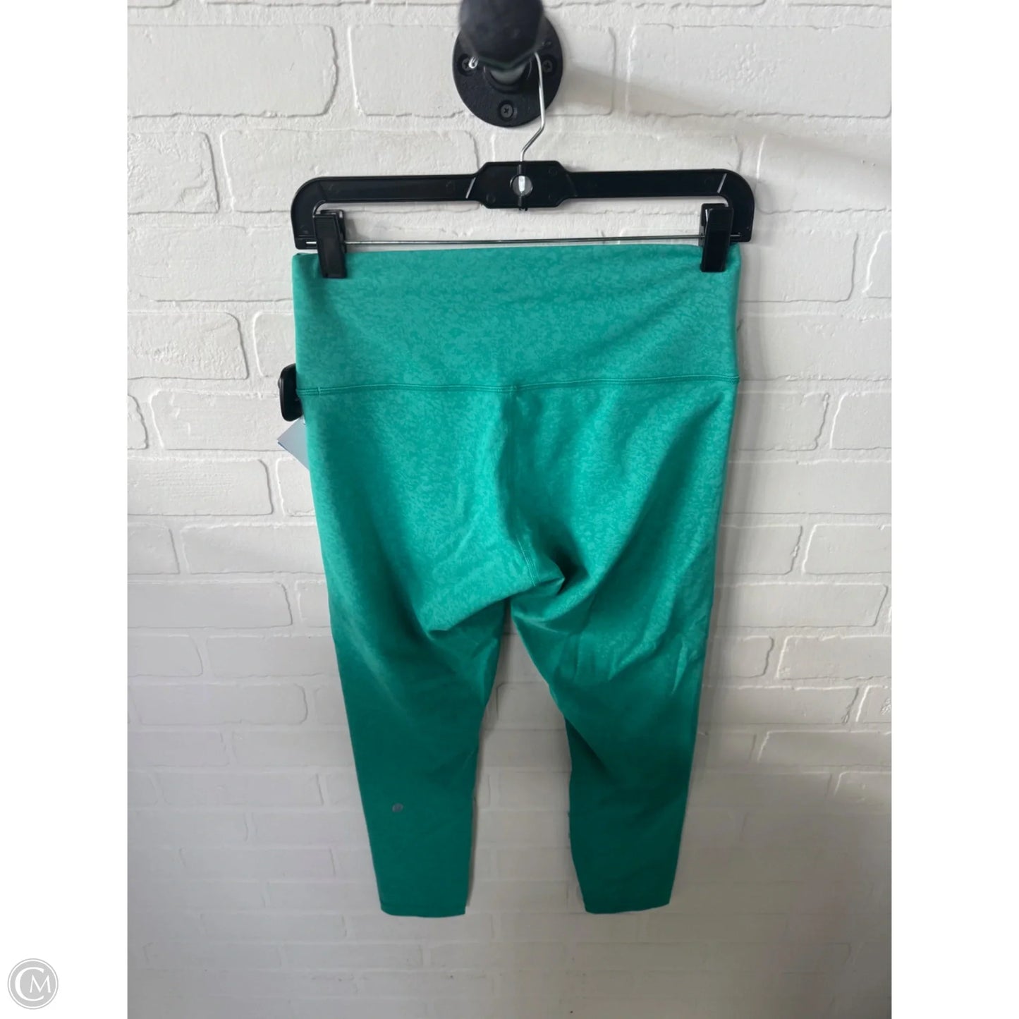 Athletic Leggings By Lululemon In Green, Size: 10
