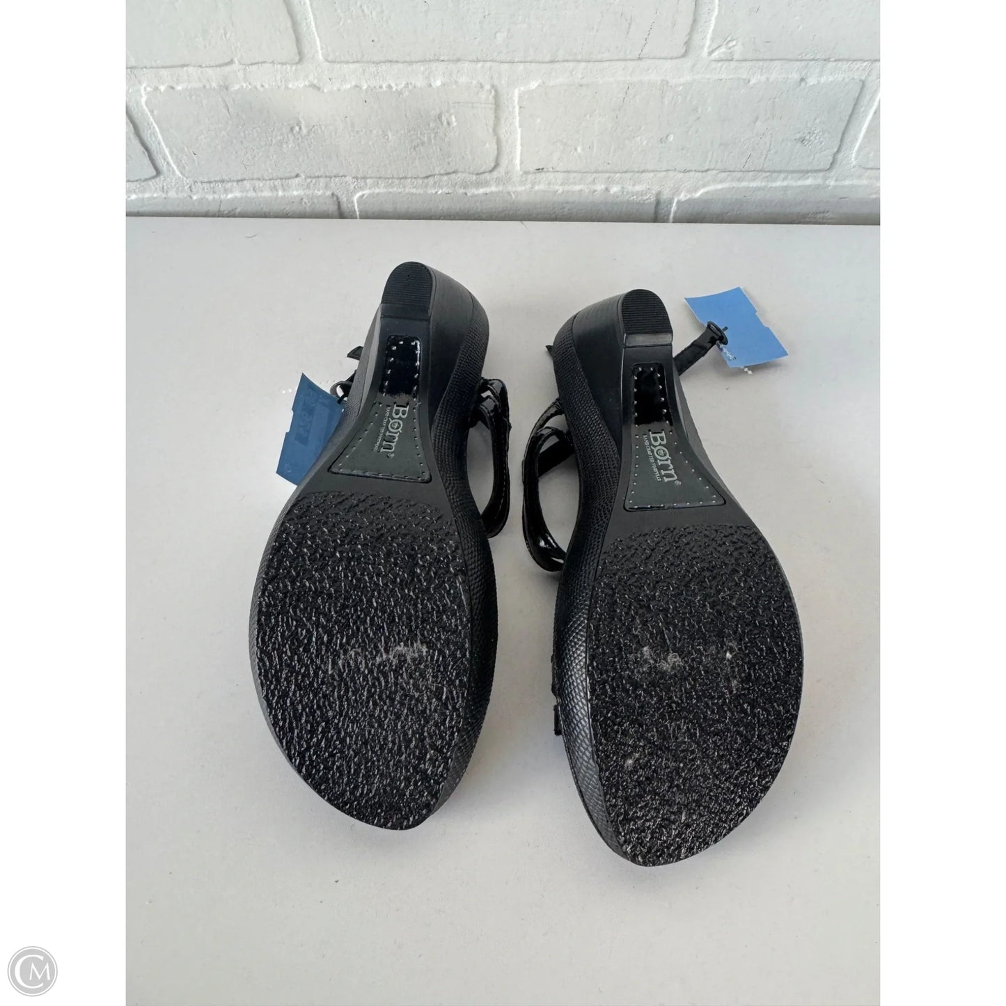 Sandals Heels Block By Born In Black, Size: 8