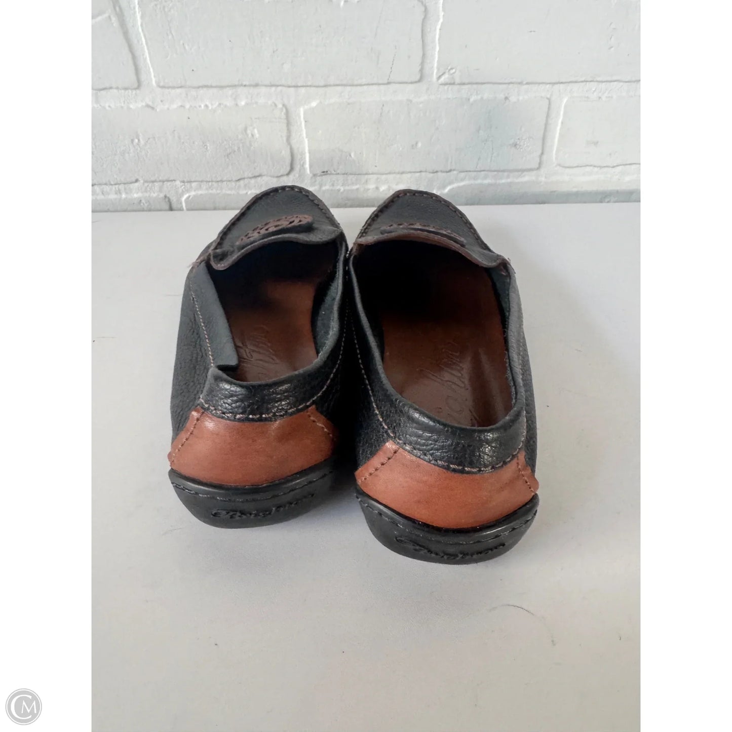 Shoes Flats By Brighton In Black & Brown, Size: 7.5