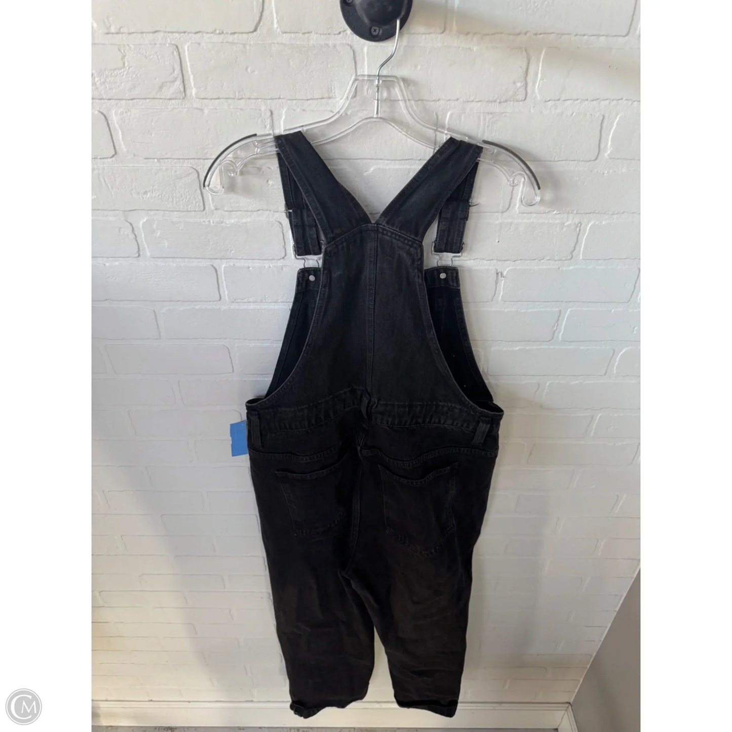 Overalls By Madewell In Black Denim, Size: L