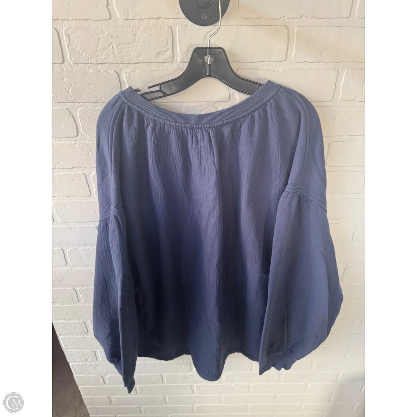 Sweatshirt Crewneck By Aerie In Blue, Size: Xl