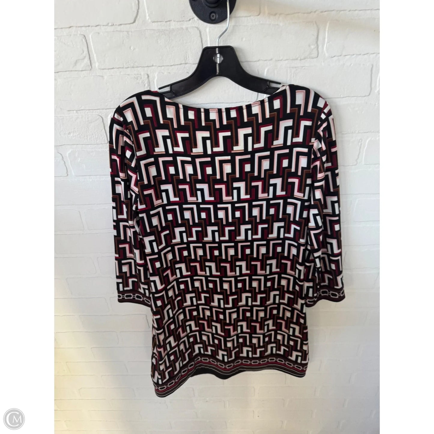 Dress Work By White House Black Market In Black & Red, Size: S