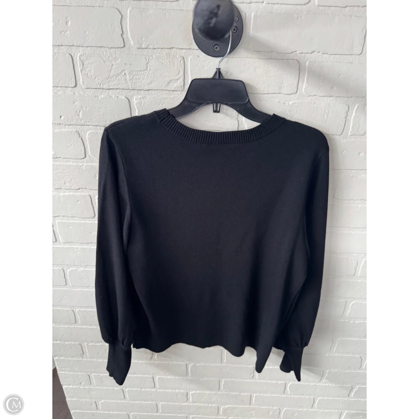Sweater By Worthington In Black & Gold, Size: Xl