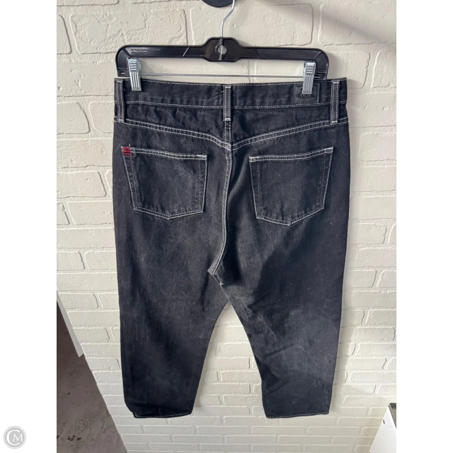 Jeans Boyfriend By Bdg In Black Denim, Size: 12