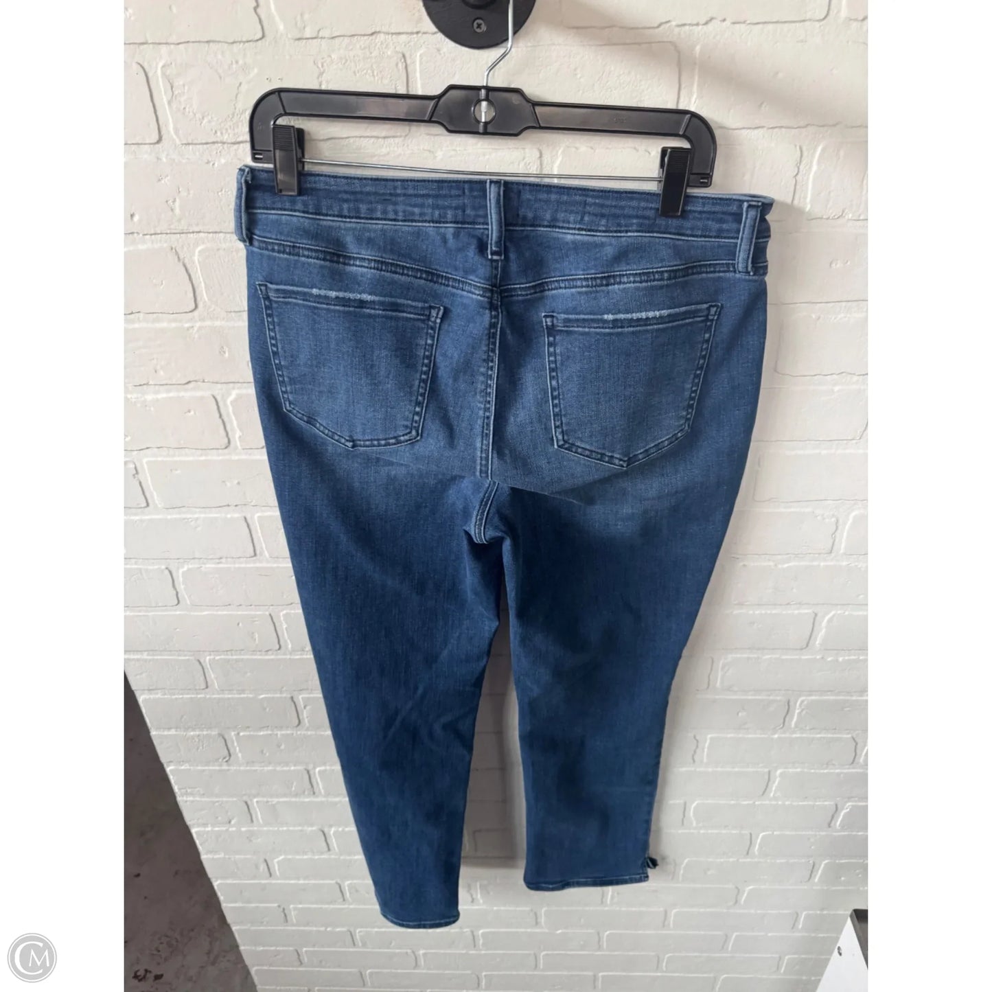Jeans Straight By Not Your Daughters Jeans In Blue Denim, Size: 10