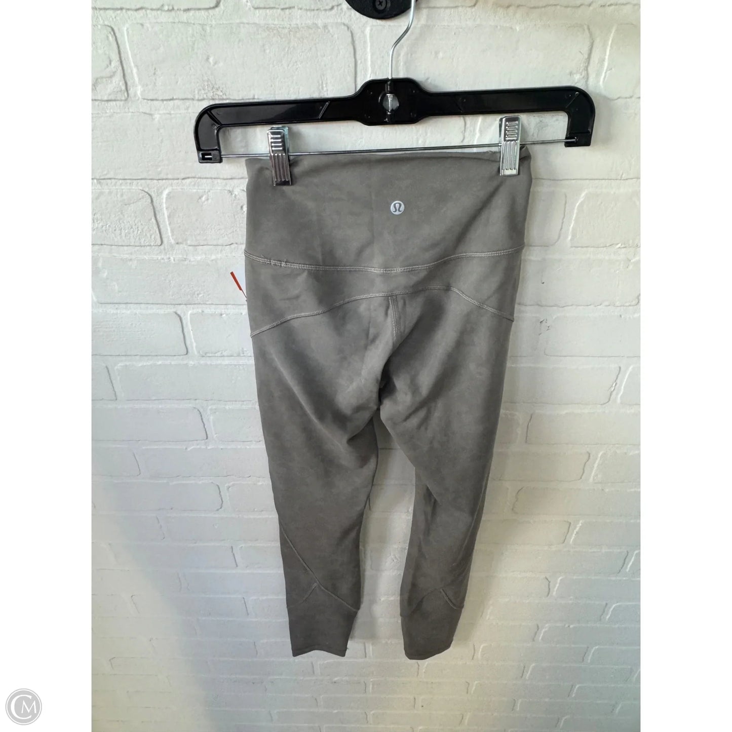 Athletic Leggings By Lululemon In Grey, Size: 2