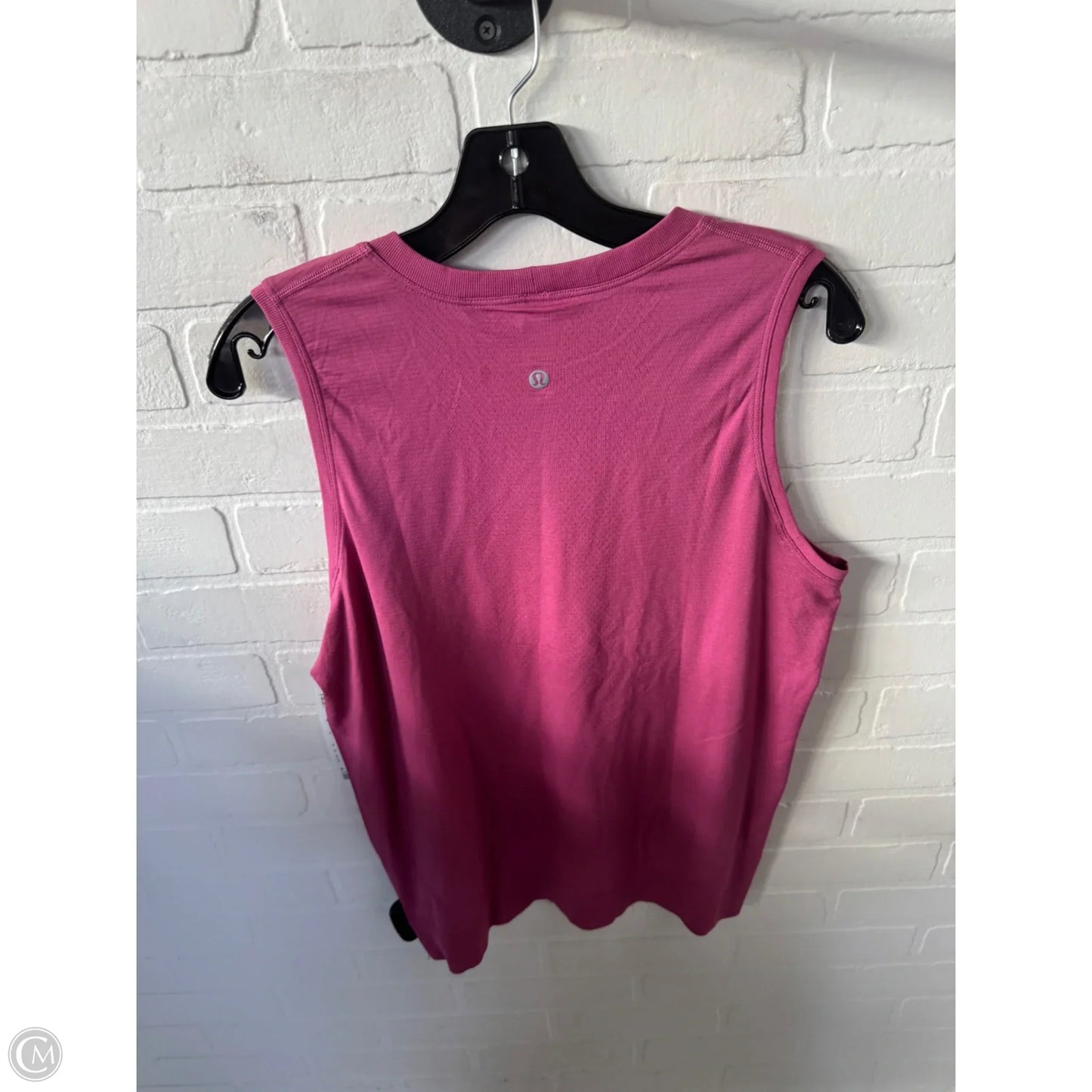 Athletic Tank Top By Lululemon In Pink, Size: M