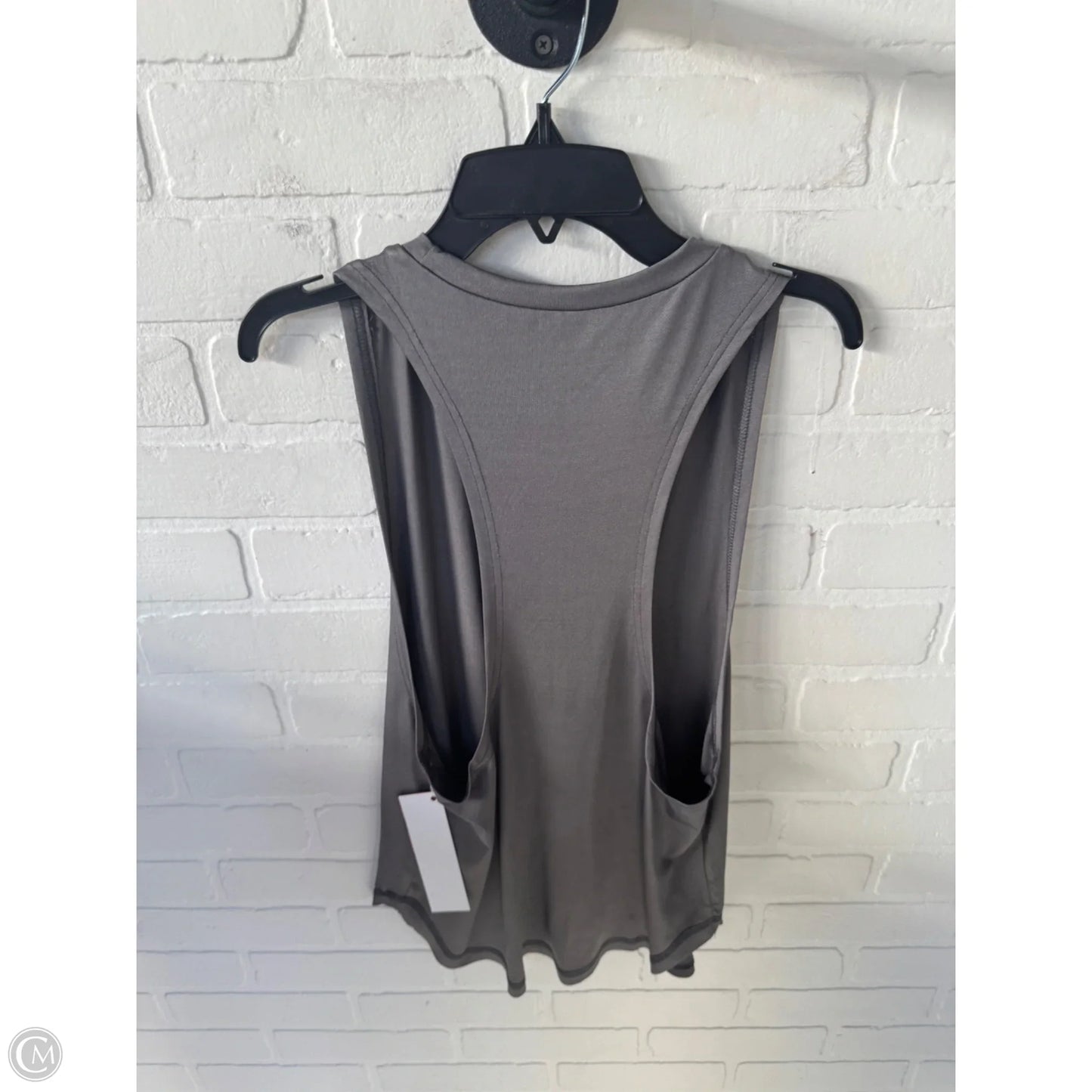 Athletic Tank Top By Shein In Grey, Size: S