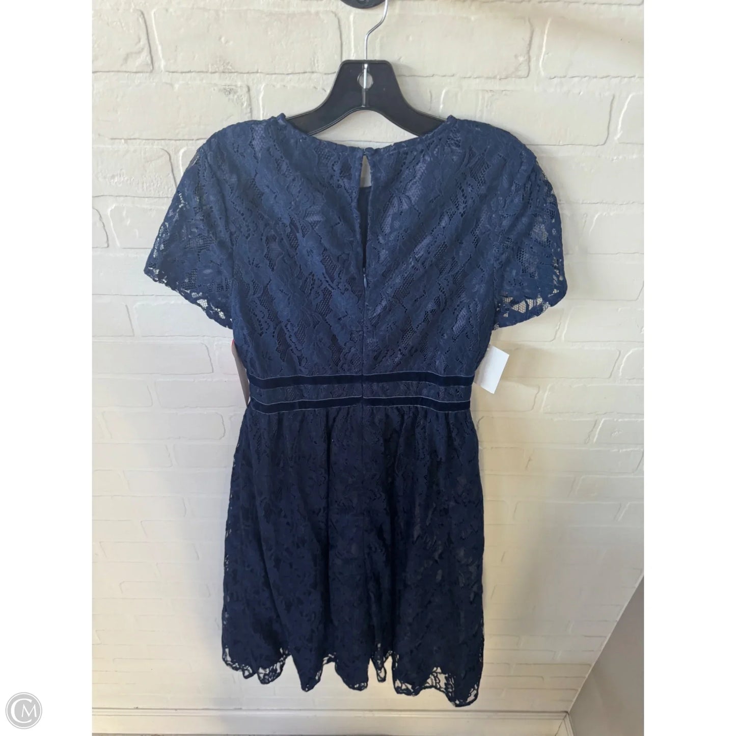 Dress Party Midi By Clothes Mentor In Blue, Size: M
