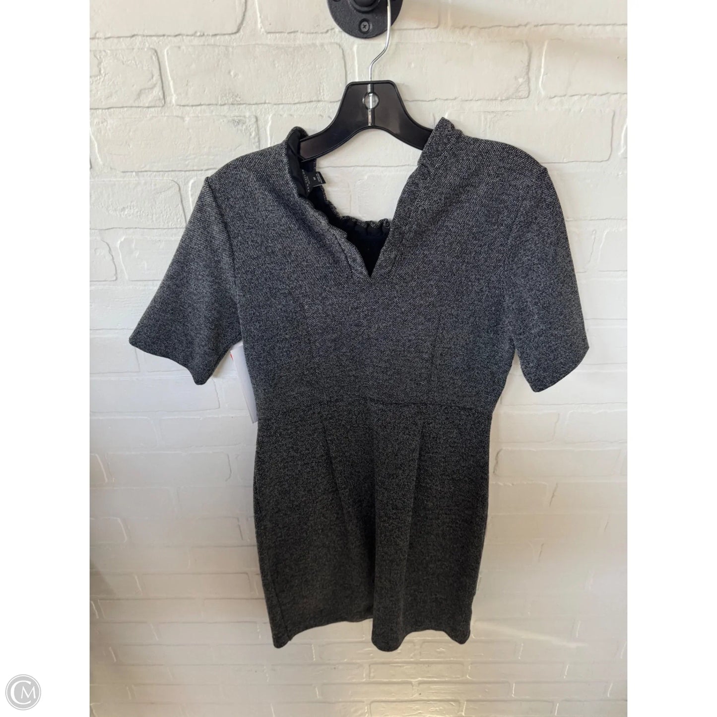Dress Work By Ann Taylor In Black & Grey, Size: Sp