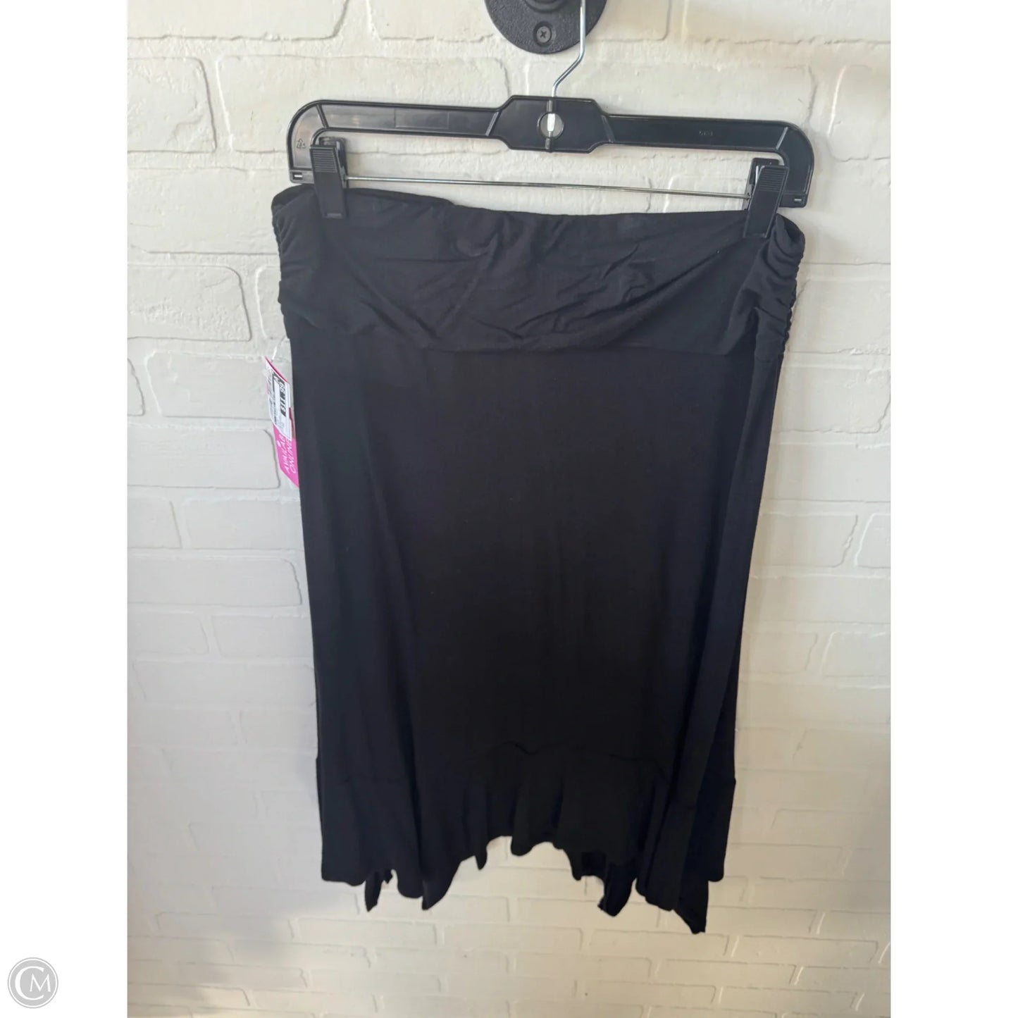 Skirt Midi By Clothes Mentor In Black, Size: 12