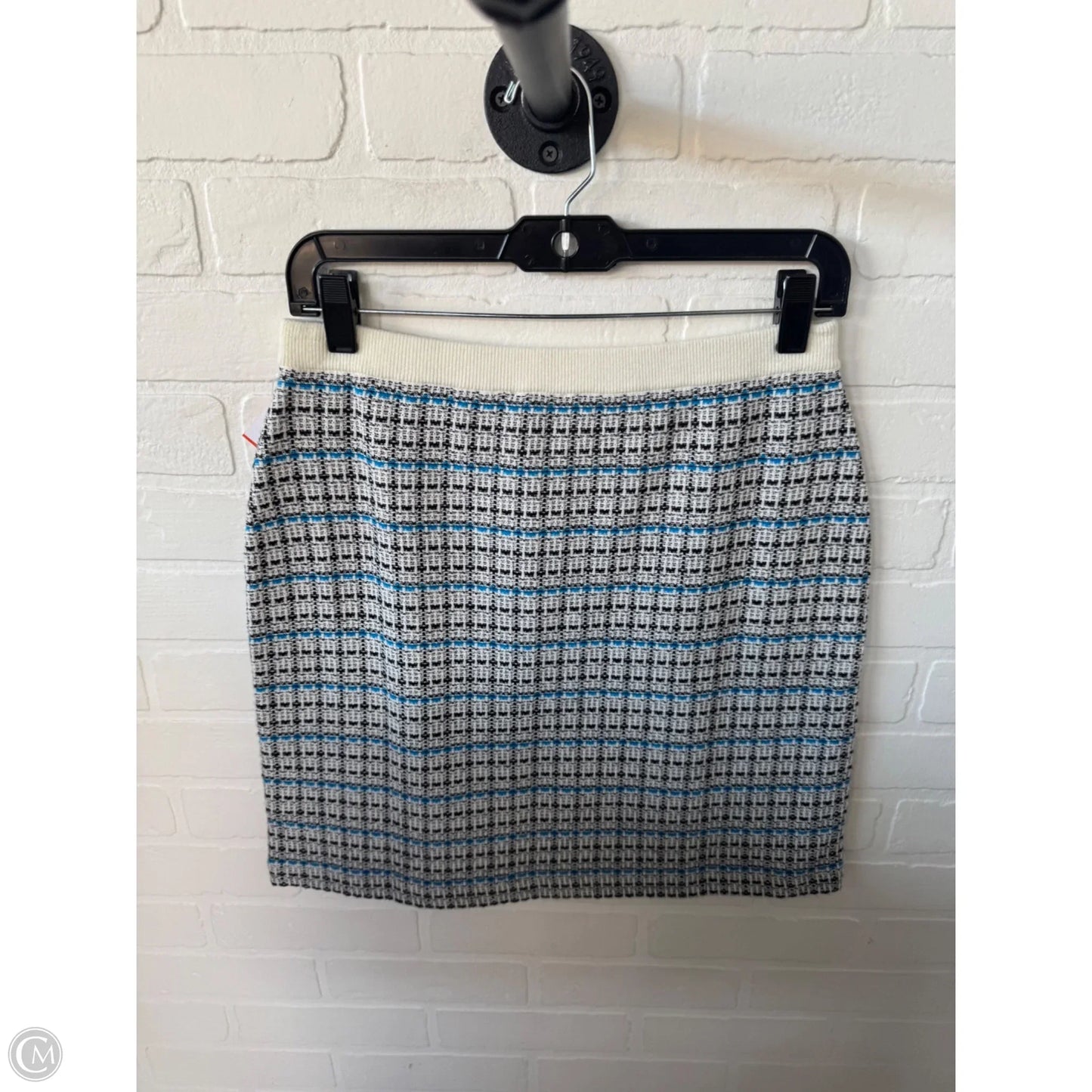 Skirt Mini & Short By Talbots In Black & Cream, Size: 2