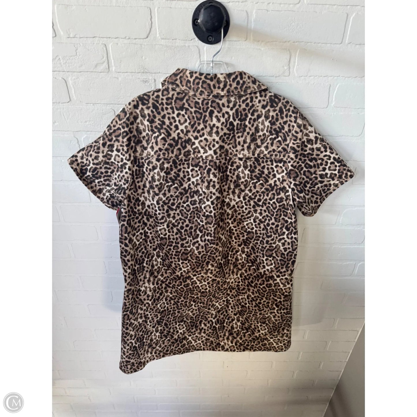 Dress Casual Short By Loft In Animal Print, Size: M