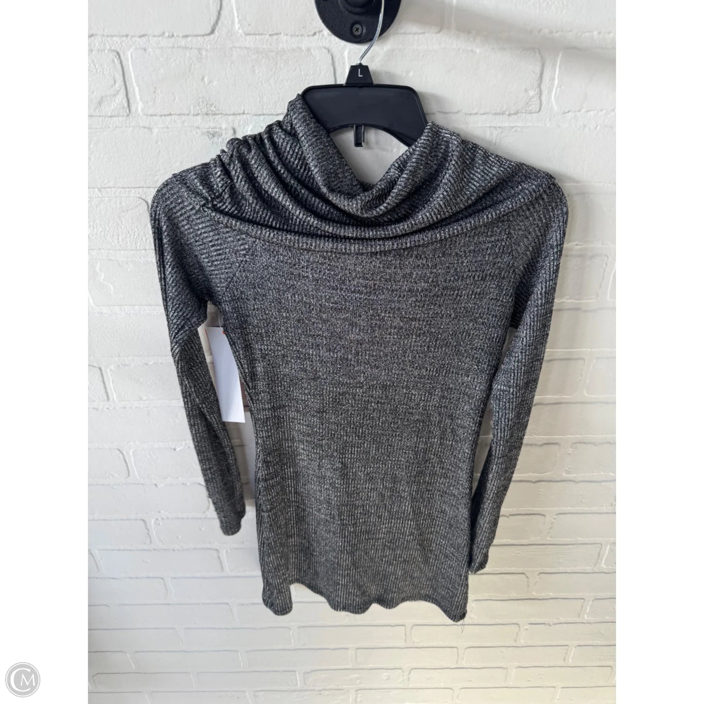 Top Long Sleeve By White House Black Market In Black & Grey, Size: Xs